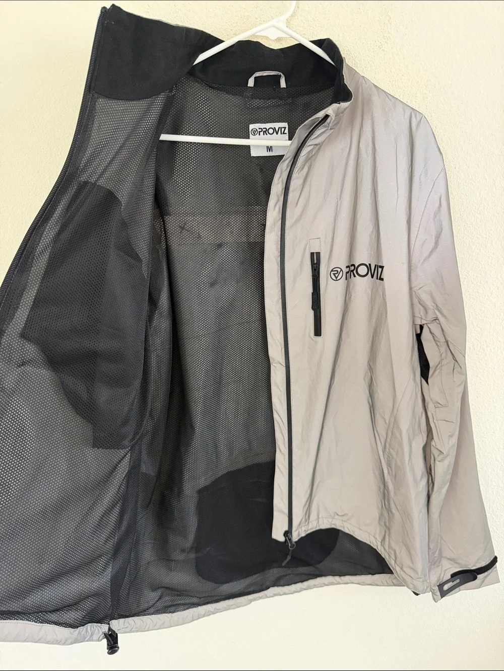 Proviz Reflect360 Reflective Gray Windbreaker Jacket